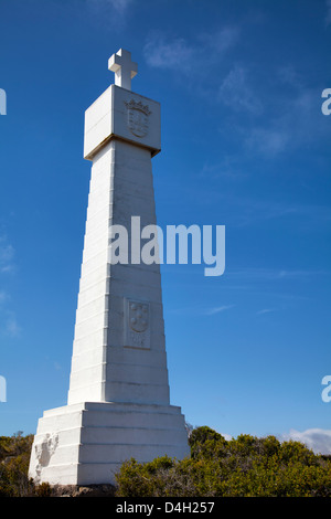 Dias Cross at Cape Point , Cape of Good Hope in Western Cape - South Africa Stock Photo