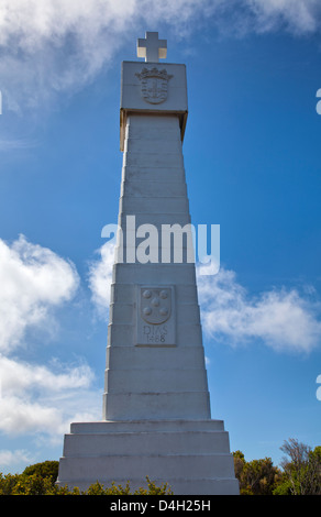 Dias Cross at Cape Point , Cape of Good Hope in Western Cape - South Africa Stock Photo