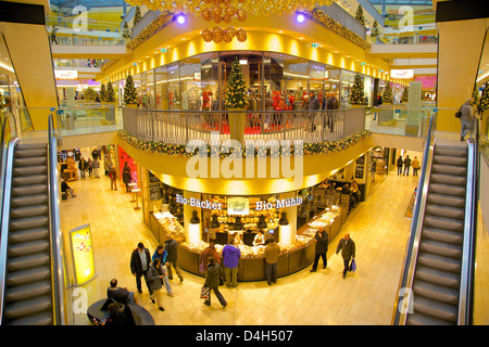 Thier Gallery, Shopping Centre at Christmas, Dortmund, North Rhine-Westphalia, Germany Stock Photo