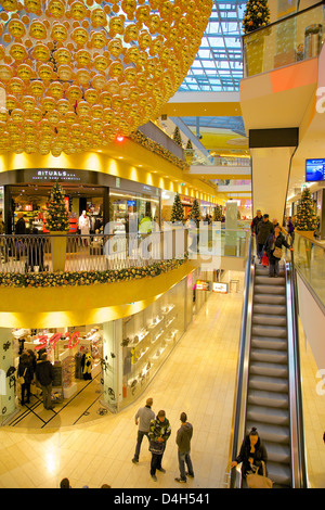 Thier Gallery, Shopping Centre at Christmas, Dortmund, North Rhine-Westphalia, Germany Stock Photo