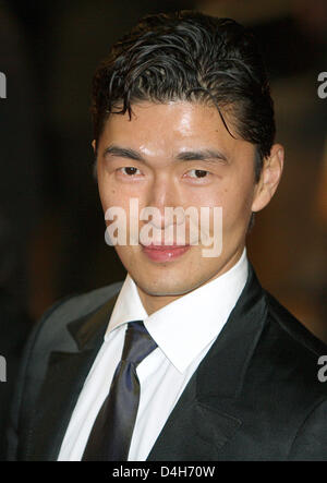 Actor Rick Yune arrives for the world premiere of the new James Bond film 'Quantum Of Solace' at Odeon Leicester Square in London, Great Britain, 29 October 2008. Photo: Patrick van Katwijk Stock Photo