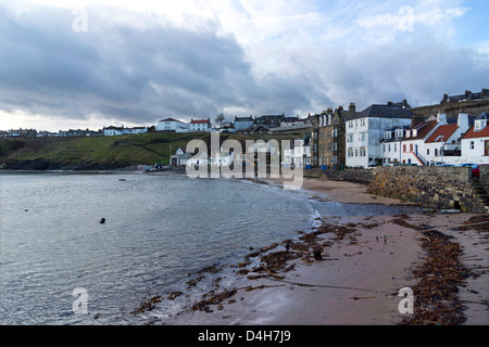 The beach at Kinghorn, Fife, Scotland Stock Photo