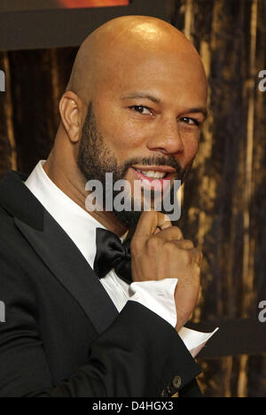 Actor Common arrives for the 14th Annual Critics? Choice Awards in Santa Monica, California, United States of America, 08 January 2009. The Critics? Choice Awards are bestowed annually by the Broadcast Film Critics Association to honor the finest in cinematic achievement. Photo: Hubert Boesl Stock Photo
