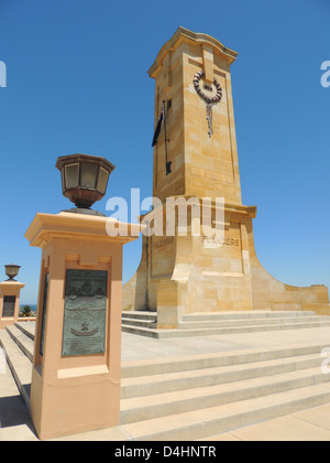 WAR MEMORIAL on Monument Hill, Fremantle, Australia, unveiled in 1928. Photo Tony Gale Stock Photo