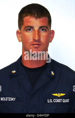 In Memory: Petty Officer 2nd Class Jason S. Moletzsky, age 26, Norristown, Pa., Air Crew. Stock Photo