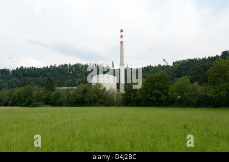 Muehleberg, Switzerland, Nuclear Power Plant Muehleberg Stock Photo - Alamy