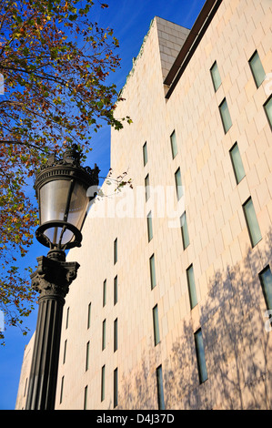 Barcelona, Catalonia, Spain. El Corte Ingles building in Placa Catalunya Stock Photo