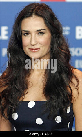 Actress Demi Moore attends a Cinema Society screening of "Flawless" at