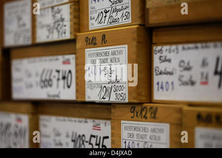 Saved archival inventory from the collapsed Historic City Archive are ...