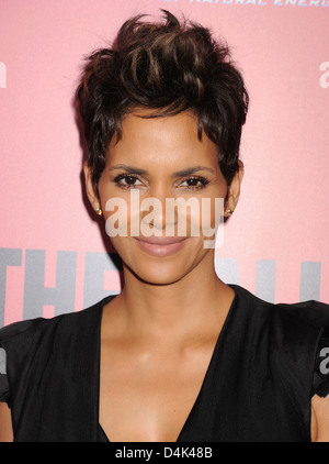 HALLE BERRY US film actress in March 2013. Photo Jeffrey Mayer Stock Photo