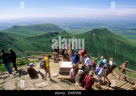 Sancy,  Auvergne Volcanoes Natural Regional Park, Monts Dore, Massif du Sancy, Auvergne, France, Europe Stock Photo