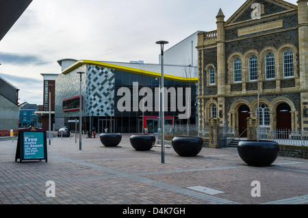 Y Ffwrnes, theatre and arts centre, Llanelli, South Wales UK Stock Photo