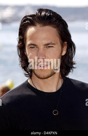 Canadian actor Taylor Kitsch attends a photo call on the film ?The Bang Bang Club? at the 62nd Cannes Film Festival in Cannes, France, 16 May 2009. Photo: Hubert Boesl Stock Photo