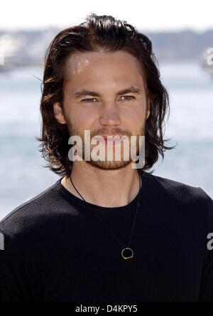 Canadian actor Taylor Kitsch attends a photo call on the film ?The Bang Bang Club? at the 62nd Cannes Film Festival in Cannes, France, 16 May 2009. Photo: Hubert Boesl Stock Photo