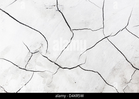 Cement Wall Crack Texture Stock Photo