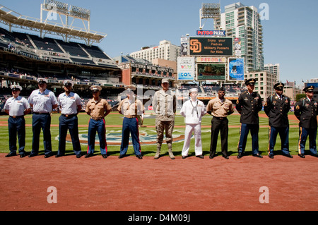 Padres military appreciation day hi-res stock photography and