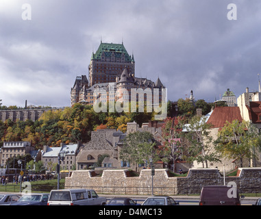 Château Frontenac, Québec City, Capitale-Nationale Region, Quebec Province, Canada Stock Photo