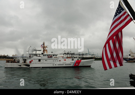 CGC Bernard C. Webber Arrival Stock Photo