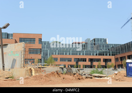 Construction of the new Coast Guard Headquarters building continues Stock Photo