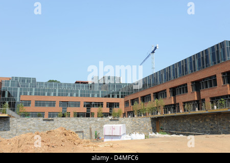 Construction of the new Coast Guard Headquarters building continues Stock Photo