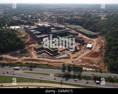 Construction of the new Coast Guard Headquarters building continues Stock Photo