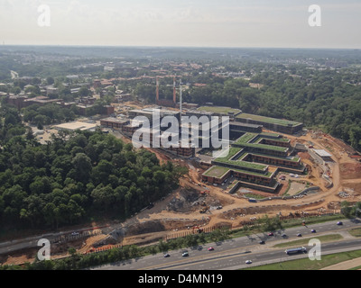 Construction of the new Coast Guard Headquarters building continues Stock Photo