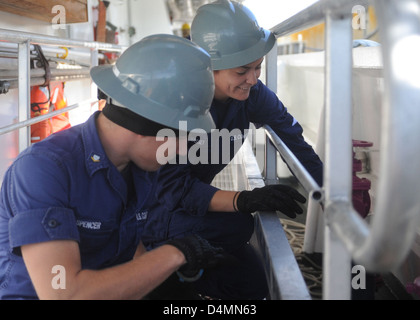 CGC Alert shakedown cruise Stock Photo