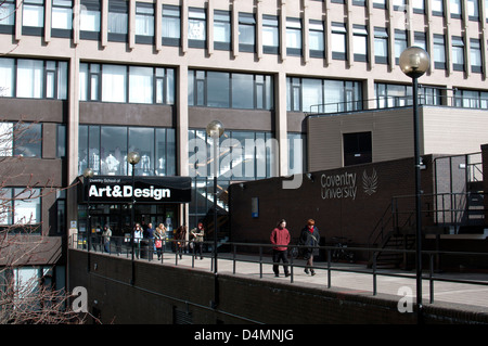 Coventry School of Art and Design, Coventry University, UK Stock Photo