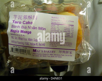 RECALLED - Hopia Mango and Moon Cake Products Stock Photo