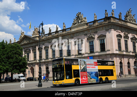 Deutsches Historisches Museum in former Zeughaus, Unter den Linden at river Spree, Berlin, Germany Stock Photo