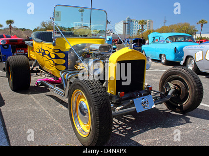 Classic hot rod at the Run to the Sun car show in Myrtle Beach, SC on March 15, 2013 Stock Photo