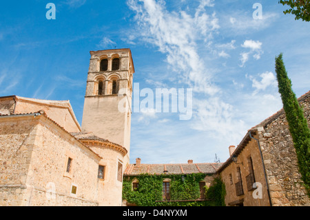 San Juan church. Pedraza, Segovia province, Castilla Leon, Spain. Stock Photo