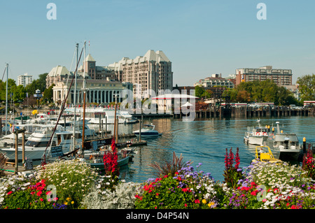 James Bay, Victoria, British Columbia, Canada Stock Photo