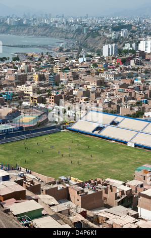 Peru. Lima city. Chorrillos district. Stock Photo