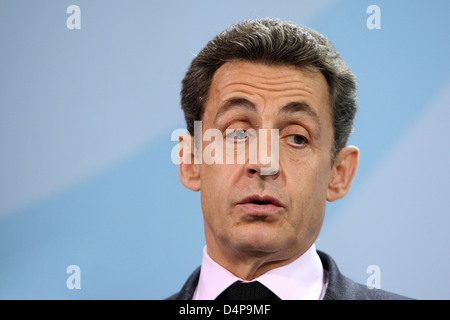 Berlin, Germany, Nicolas Sarkozy, State President of the French Republic Stock Photo
