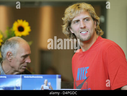 Dirk Nowitzki From Germany Is Seen During The International Friendly ...