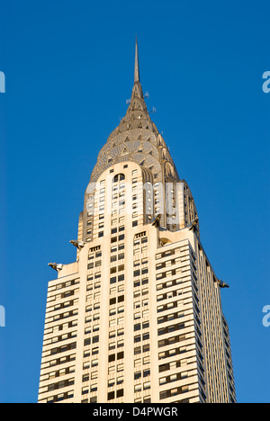 The Chrysler Building (1931), Art Deco masterpiece, New York City. Stock Photo
