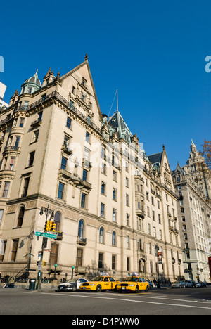 Dakota Apartments Dakota Building on Central Park West at 72nd Street, Manhattan, New York City. Stock Photo