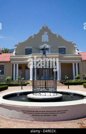 Franschhoek City Hall in Cape Dutch Style Architecture - Western Cape ...