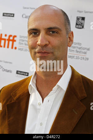 German director Matthias Emcke arrives for the North America premiere of the film ?Phantom Pain? during the 34th Toronto International Film Festival in Toronto, Canada, 17 September 2009. Photo: Hubert Boesl Stock Photo