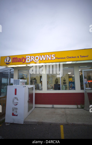 Mary Brown's, a popular fast food restaurant in Newfoundland. The Canadian Press Images/Lee Brown Stock Photo