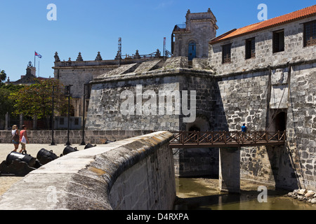 Castillo de la Real Fuerza Plaza de Armas Havana Cuba Stock Photo