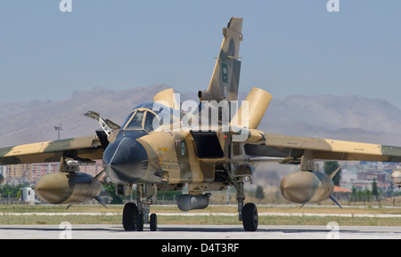 A Panavia Tornado IDS of the Royal Saudi Air Force during Exercise Anatolian Eagle 2012, Konya Air Base, Turkey. Stock Photo