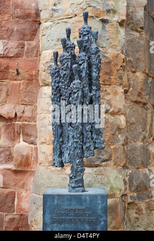 Choir of Survivors statue Cathedral Church of St Michael Coventry UK Stock Photo