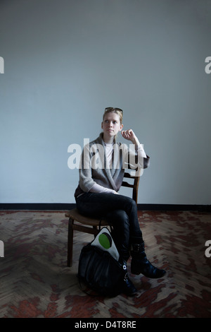 Tallinn, Estonia, fashion designer Reet Aus in portrait Stock Photo