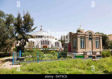 Chapel of St. Mary of Zion, Aksum, Ethiopia Stock Photo