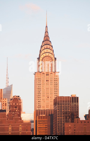 Chrysler Building in New York City Stock Photo