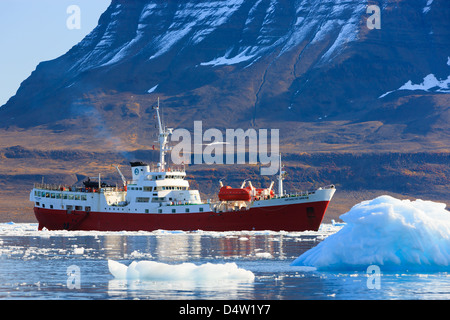 Antarctic Dream at Røde Ø, Scoresbysund, East Greenland Stock Photo