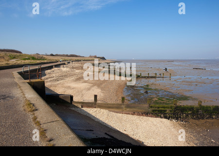 The Isle of Grain, north Kent, proposed site for the airport nicknamed Boris Island, England UK Stock Photo