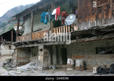 A family home in Mukhba. Stock Photo